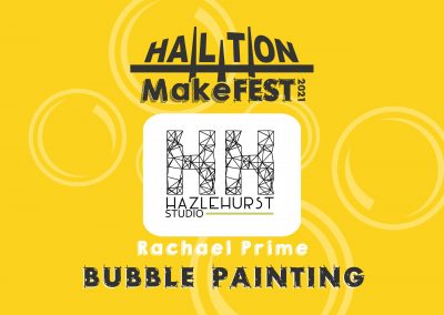 Bubble and Fabric Painting With Rachael Prime